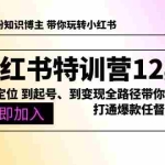 (10666期)小红书特训营12期:从定位 到起号、到变现全路径带你快速打通爆款任督二脉