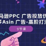 (10604期)亚马逊PPC 广告投放优化:亚马逊多Asin 广告-高阶打法内训班-9节课