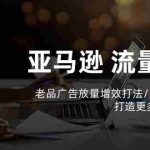 (10566期)亚马逊流量 增长-老品广告 放量增效打法/销量翻倍/打造更多TOP listing