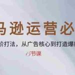 (10531期)亚马逊运营必学: SP广告进阶打法,从广告核心到打造爆款链接-15节课