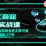 (10467期)AIGC-商业案例实战课,发觉其创造和商业的无限可能,Ai技术新商机-77节