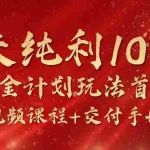 (10405期)15天纯利10W+,国学掘金计划2024玩法全网首次公开(视频课程+交付手册)