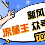 (10351期)新风口公众号项目, 流量主短剧推广,佣金70%左右,新手小白可上手