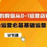 (9993期)Shopee-运营必备基础运营店铺打造,多层次的教你从0-1运营店铺