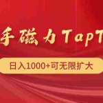 (9964期)快手磁力TapTap暴利玩法