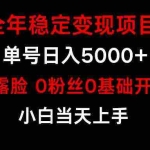 (9798期)小游戏月入15w+,全年稳定变现项目,普通小白如何通过游戏直播改变命运