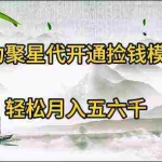 (9667期)磁力聚星代开通捡钱模式,轻松月入五六千