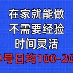 (9590期)问卷调查项目,在家就能做,小白轻松上手,不需要经验,单号日均100-300…