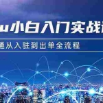 (9295期)Temu小白入门实战课:跨境拼多多电商培训 快速跑通从入驻到出单全流程-12节