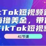 (9155期)TikTok短视频跨境出海撸美金,带你玩TikTok短视频(41节课)
