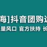 (9062期)【蓝海项目】抖音团购达人 官方扶持项目 长期稳定 操作简单 小白可月入过万