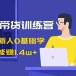 (8841期)AI图文带货训练营:抖音电商新人0基础学,几张图文能赚1.4w+