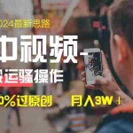 (8667期)中视频新思路,双重去重100%过原创,一键分发多平台变现,简单无脑,日…