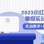 (8342期)2023小红书-电商高级实战课程,实战教学+案例分析(38节课)