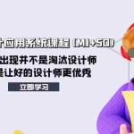 (8024期)AIGC商业设计应用系统课程(MJ+SD),AI的出现并不是淘汰设计师,而是让好…