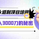 (7765期)cashback返利项目培训:轻松月入3000刀的秘密(8节课)