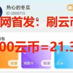 (7610期)全网首发沃云云电脑接码无限刷云币,日入100+,趁早快点做起来吧