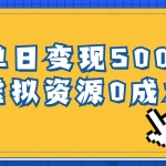 (6774期)一单29.9元,通过育儿纪录片单日变现500+,一部手机即可操作,0成本变现
