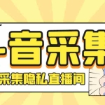 (6736期)外面收费888的神秘人斗音获客助手/可采集隐私直播间【采集脚本+详细教程】
