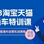 (6405期)2023淘宝·天猫直通车评特训课,0基础学起直通车运营实战课程(8节课时)
