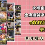 (6346期)火爆抖音的搞笑盘点中视频项目 (附全套素材包+工具礼包)