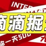 (6048期)外面卖888很火的滴滴掘金项目 号称一天收益500+【详细文字步骤+教学视频】