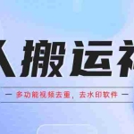 (5945期)懒人搬运神器,多功能视频去重,去水印软件手机版app