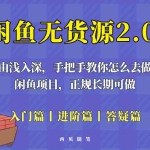 (5791期)闲鱼无货源最新玩法,从入门到精通,由浅入深教你怎么去做!
