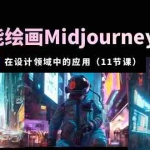 (5772期)AI·智能绘画Midjourney AIGC 在设计领域中的应用 从入门到精通(11节课)