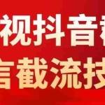 (5492期)抖音粉丝群无视禁言截流技术,抖音黑科技,直接引流,0封号(教程+软件)