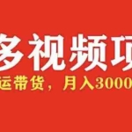 (4817期)多多带货视频快速50爆款拿带货资格,搬运带货 月入3w【全套脚本+详细玩法】