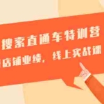 (4656期)淘系统搜索直通车特训营-第三期:轻松提升店铺业绩,线上实战课