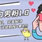 (4550期)七安暴力男粉1.0:高利润的项目,完美解决收款风险问题(详细教程+素材)