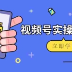(4397期)微信视频号实操训练营:视频号起号运营纯干货玩法!