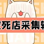(4316期)外面298一个月的淘宝死店采集项目【死店采集脚本+详细操作教程】