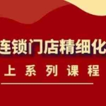 (4254期)《茶饮连锁门店精细化运营》线上系列课程,茶饮门店经营必备课程-价值458元