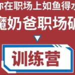 (4215期)恶魔奶爸职场破局训练营1.0,教你职场破局之术,从小白到精英一路贯通
