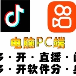 (4214期)pc端抖音快手obs多开器,单台电脑无限多开,不限制多开数