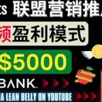 (3969期)通过Youtube Shorts推广联盟营销商品,月赚5000美元 方法和技巧