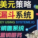 (3861期)如何利用营销漏斗(Sale Funnels)赚百万美元:自动销售系统!