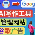 (3860期)搭建一个英文WordPress网站:利用AL工具生成内容  投放Adsense广告赚钱!