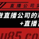 （3799期）老陈·直播公司实战特训：做直播公司的玩法大全+直播百科全书