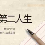 (3676期)2022年中大课-高维重启第二人生:用两天的时间,按下人生重启键