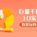 (3635期)某收费培训:巨量千川两天实操课:教您玩玩转付费投流