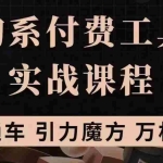 (3460期)淘系付费工具实战课程【直通车、引力魔方】战略优化,实操演练