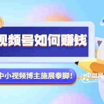 (3064期)某公众号付费文章《关于视频号如何赚钱》适合中小视频博主施展拳脚!