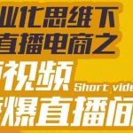 (3042期)工业化思维下的直播电商之短视频锤爆直播间,听话照做执行爆单