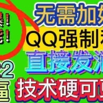 (2990期)QQ强制聊天脚本,支持筛选/发送文字功能,不支持多开【协议版】
