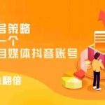 (2988期)差异化起号策略,教你策划一个容易起的自媒体抖音账号,让收益翻倍