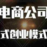 （2562期）《电商公司裂变式创业模式实践》开拓更多项目 赚更多的钱